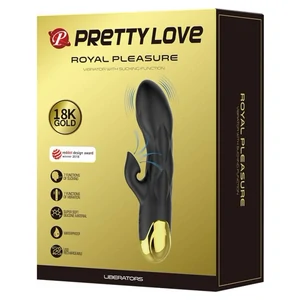 Vibrator Pretty Love Royal Pleasure Negru