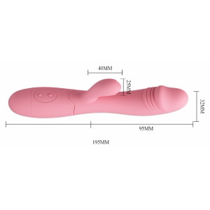 Vibrator Pretty Love Snappy Reîncărcabil Roz