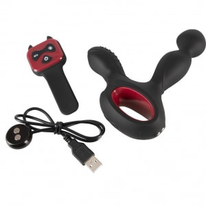 Vibrator Prostată Plug Negru