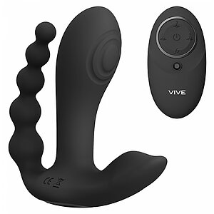 Vibrator Pulse Wave And Vibrating Dublă Acțiune Negru pe Denysa.ro