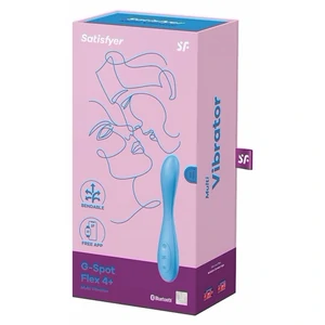 Vibrator Punct G Flex 4 Albastru