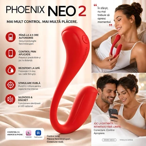 Vibrator Punct G Svakom Phoenix Neo 2 Roșu