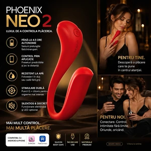 Vibrator Punct G Svakom Phoenix Neo 2 Roșu