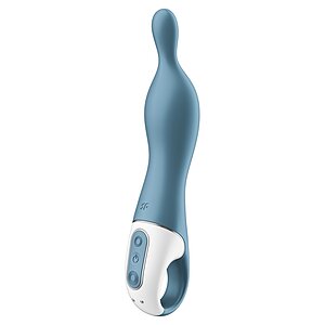 Vibrator Punctul A Satisfyer A-mazing 1 Albastru pe Denysa.ro