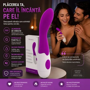 Vibrator Punctul-G Cu 30 Setări Inteligente Mov