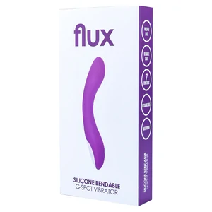 Vibrator Punctul G FLUX Silicone Bendable Mov
