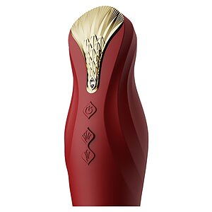Vibrator Punctul G King Vibrating Thruster Roșu