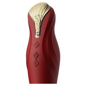 Vibrator Punctul G King Vibrating Thruster Roșu