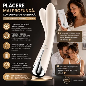 Vibrator Punctul G Satisfyer Spinning Vibe 1 Alb