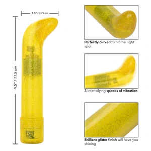 Vibrator Punctul G Sparkle Mini Galben