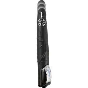 Vibrator Push Thrusting Negru Vibrator Push Thrusting Negru pe Denysa.ro