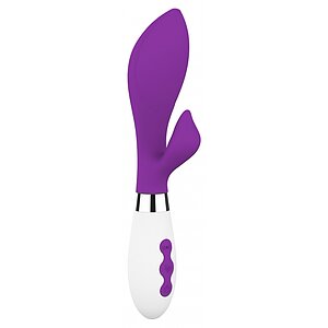 Vibrator Rabbit Achelois Rechargeable Mov pe Denysa.ro