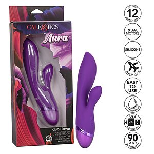 Vibrator Rabbit Aura Dual Lover Mov