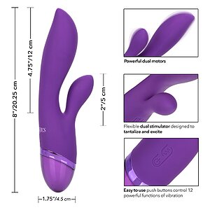 Vibrator Rabbit Aura Dual Lover Mov