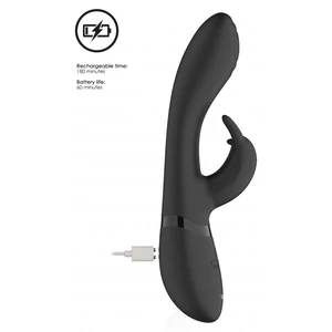 Vibrator Rabbit Cato Pulse Punctul G Negru