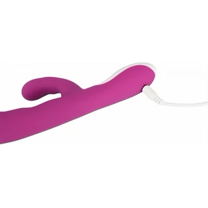 Vibrator Rabbit Cu Încălzire Javida Mov