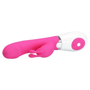 Vibrator Rabbit cu Voce Pretty Love Gene Roz