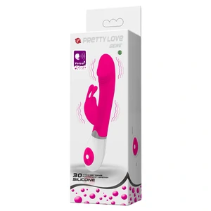 Vibrator Rabbit cu Voce Pretty Love Gene Roz