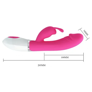 Vibrator Rabbit cu Voce Pretty Love Gene Roz