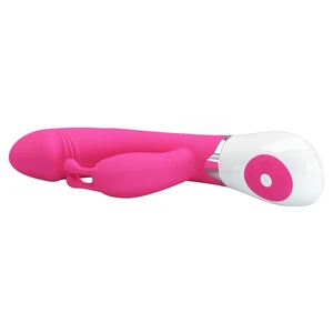 Vibrator Rabbit cu Voce Pretty Love Gene Roz