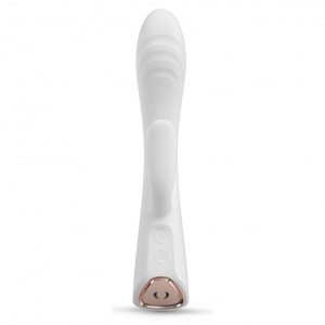 Vibrator Rabbit Dorcel Flexi Heating Alb