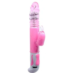Vibrator Rabbit Fascination Roz pe Denysa.ro