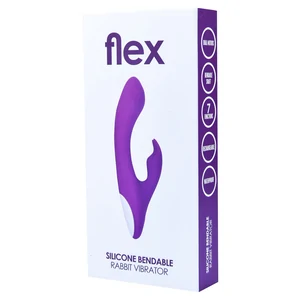 Vibrator Rabbit FLEX Silicone Bendable Mov