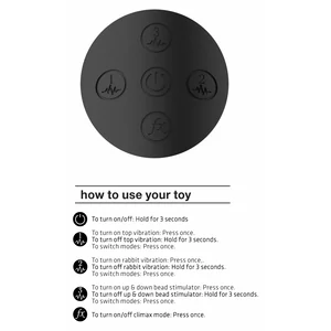 Vibrator Rabbit Halo Negru
