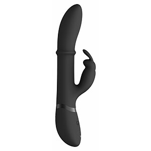 Vibrator Rabbit Halo Negru pe Denysa.ro