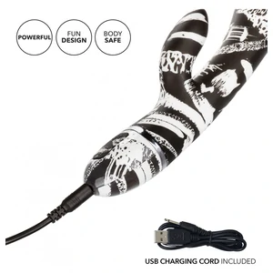 Vibrator Rabbit Hype Dual Wand Multicolor