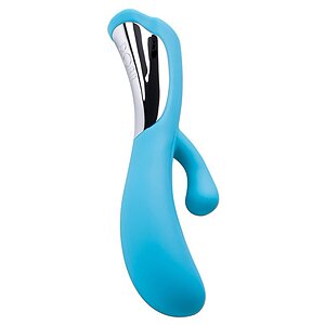 Vibrator Rabbit Iora Dual Action Turcoaz pe Denysa.ro