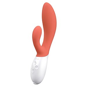 Vibrator Rabbit Lelo INA 3 Portocaliu pe Denysa.ro