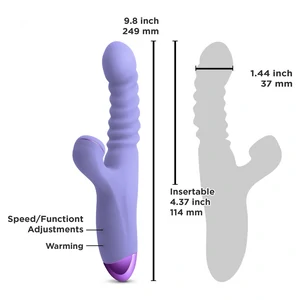 Vibrator Rabbit Luxe Nova Mov