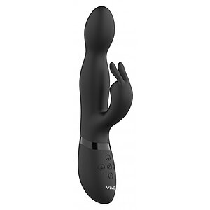 Vibrator Rabbit Niva Negru pe Denysa.ro
