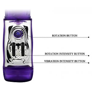 Vibrator Rabbit Persian Elite 23cm Mov