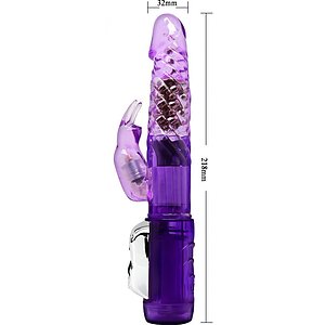 Vibrator Rabbit Persian Elite 23cm Mov