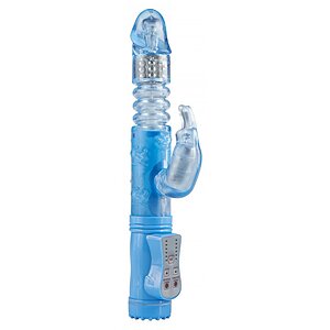 Vibrator Rabbit Poke Me Up-And-Down Albastru