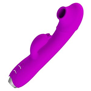 Vibrator Rabbit Pretty Love Regină Mov pe Denysa.ro