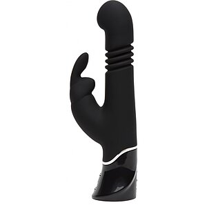 Vibrator Rabbit Punctul G Greedy Girl Negru pe Denysa.ro