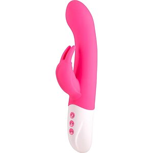 Vibrator Rabbit Reincarcabil Intence Power Roz pe Denysa.ro