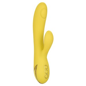 Vibrator Rabbit San Diego Seduction Galben pe Denysa.ro