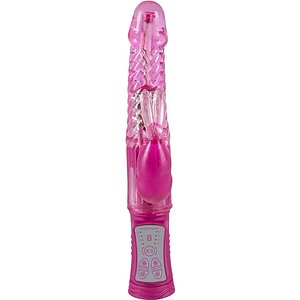 Vibrator Rabbit Sugar Babe 22cm Roz