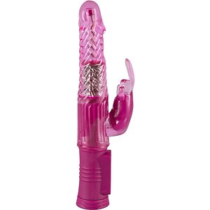 Vibrator Rabbit Sugar Babe 22cm Roz