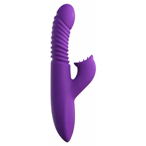 Vibrator Din Silicon Moale Cu Functie De Incalzire Vibrator Pentru Dus Si Cada Rezistent La Apa