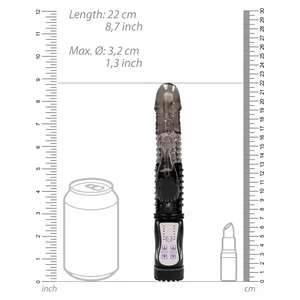 Vibrator Rabbit Vibrating Dolphin Negru