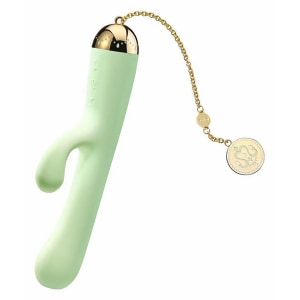 Vibrator Rabbit ZALO Ichigo Verde pe Denysa.ro