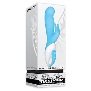 Vibrator Raging Rabbit Albastru