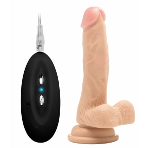 Vibrator Realistic 22cm Cu Testicule Vibrator Realistic 22cm Cu Testicule pe Denysa.ro