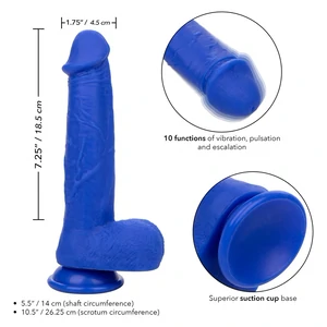 Vibrator Realistic Captain 8 Albastru