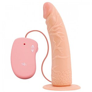 Vibrator Realist 20.5 Cm Cu Ventuza